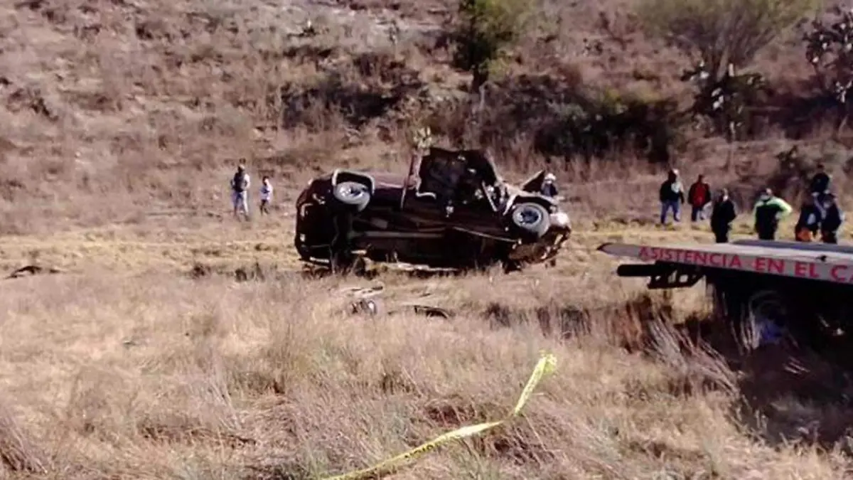 el accidente se suscitó sobre la carretera federal 150 México-Veracruz en el tramo Tehuacán-Orizaba